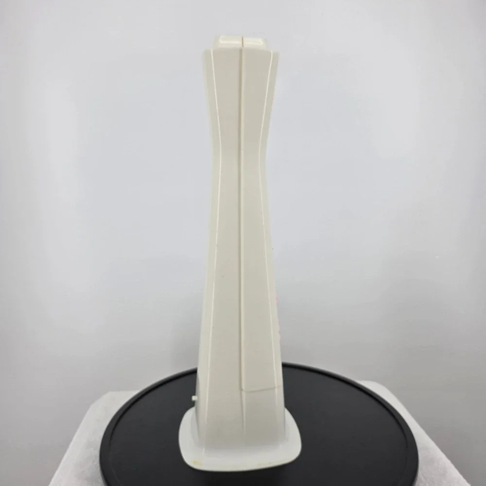 Vintage Rubbermaid Party Plan Plastic Toilet Brush Caddy Pink Floral Retro Decor